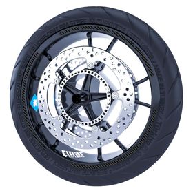 Çınar Extreme Karbon Fiber Dokulu Moto Gp Stili Jant Şeridi Sticker