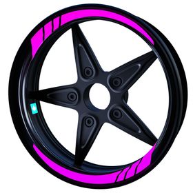 Çınar Extreme Moto GP Gül Pembesi İç Jant Şeridi Sticker