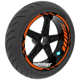 Çınar Extreme Moto Gp İç Dış Jant Şeridi Takım Sticker Reflektif Floresan Renkler