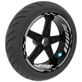Çınar Extreme Moto Gp İç Dış Jant Şeridi Takım Sticker Reflektif Floresan Renkler