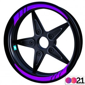 Çınar Extreme Moto Gp İç Jant Şeridi Sticker Reflektif Floresan Renkler