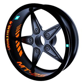 Çınar Extreme Moto Gp İç Jant Şeridi Sticker Reflektif Floresan Renkler