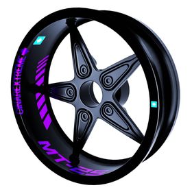 Çınar Extreme Moto Gp İç Jant Şeridi Sticker Reflektif Floresan Renkler