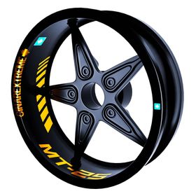 Çınar Extreme Moto Gp İç Jant Şeridi Sticker Reflektif Floresan Renkler