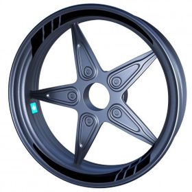 Çınar Extreme Moto GP Jet Siyah İç Jant Şeridi Sticker