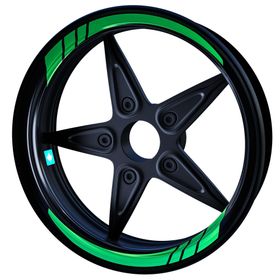 Çınar Extreme Moto GP Orman Yeşili İç Jant Şeridi Sticker