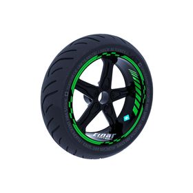 Çınar Extreme Moto GP Orman Yeşili İç Jant Şeridi Sticker