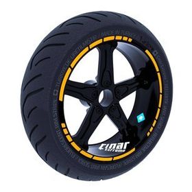Çınar Extreme Moto GP Stili Taksi Sarısı Jant Şeridi Sticker