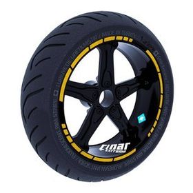 Çınar Extreme Moto GP Stili Yaldızlı Gold Jant Şeridi Sticker