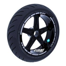 Çınar Extreme Moto GP Stili Yaldızlı Gümüş Jant Şeridi Sticker