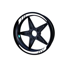 Çınar Extreme Moto GP Süt Beyaz İç Jant Şeridi Sticker