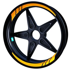 Çınar Extreme Moto GP Taksi Sarısı İç Jant Şeridi Sticker