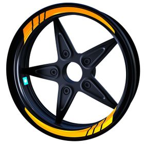 Çınar Extreme Moto GP Taksi Sarısı İç Jant Şeridi Sticker