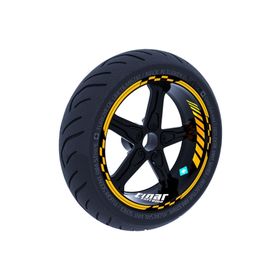 Çınar Extreme Moto GP Taksi Sarısı İç Jant Şeridi Sticker