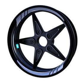 Çınar Extreme Moto GP Taş Grisi İç Jant Şeridi Sticker