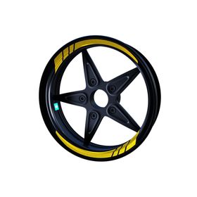 Çınar Extreme Moto GP Yaldızlı Gold İç Jant Şeridi Sticker