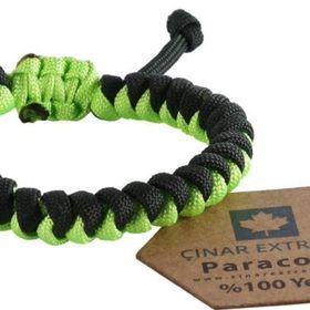 Çınar Extreme Neon Sarı Snake Paracord Bileklik