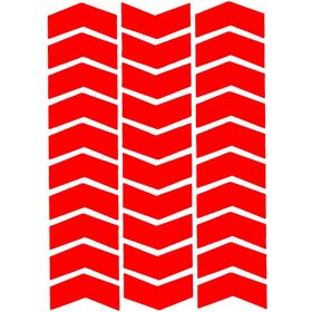 Çınar Extreme Ok Şeklinde Reflektif Kırmızı Sticker