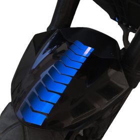 Çınar Extreme Ok Tasarımlı Azur Mavi Çamurluk Kask Sticker