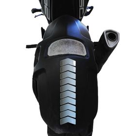 Çınar Extreme Ok Tasarımlı Taş Grisi Çamurluk Kask Sticker