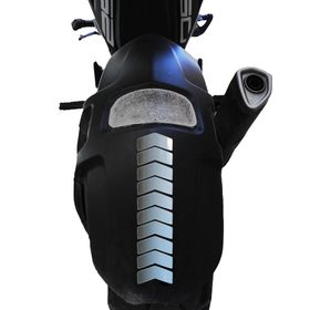 Çınar Extreme Ok Tasarımlı Taş Grisi Çamurluk Kask Sticker