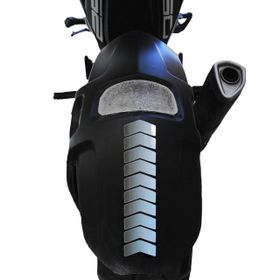 Çınar Extreme Ok Tasarımlı Taş Grisi Çamurluk Kask Sticker