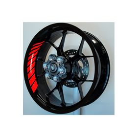Çınar Extreme Reflektif Kırmızı Gp Racing İç Jant Şeridi Sticker