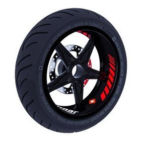 Çınar Extreme Reflektif Kırmızı Gp Racing İç Jant Şeridi Sticker