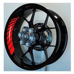 Çınar Extreme Reflektif Kırmızı Gp Racing İç Jant Şeridi Sticker