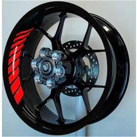 Çınar Extreme Reflektif Kırmızı Gp Racing İç Jant Şeridi Sticker