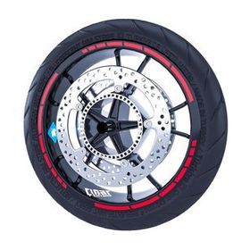 Çınar Extreme Reflektif Kırmızı Moto GP Stili Jant Şeridi Sticker