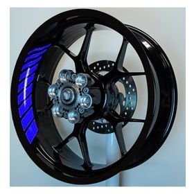 Çınar Extreme Reflektif Mavi Gp Racing İç Jant Şeridi Sticker