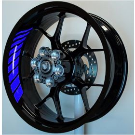 Çınar Extreme Reflektif Mavi Gp Racing İç Jant Şeridi Sticker