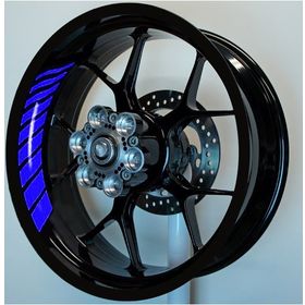 Çınar Extreme Reflektif Mavi Gp Racing İç Jant Şeridi Sticker