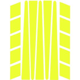 Çınar Extreme Şerit Şeklinde Floresan Sarı Sticker