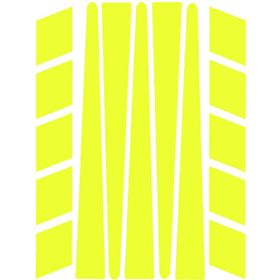 Çınar Extreme Şerit Şeklinde Floresan Sarı Sticker