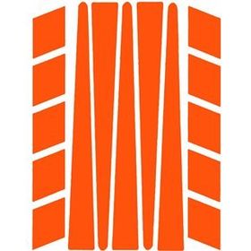 Çınar Extreme Şerit Şeklinde Floresan Turuncu Sticker
