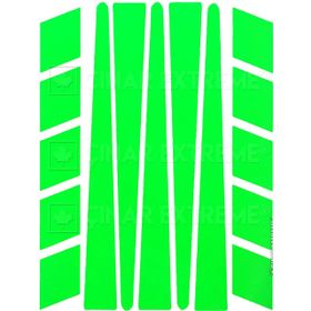 Çınar Extreme Şerit Şeklinde Floresan Yeşil Sticker