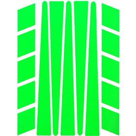 Çınar Extreme Şerit Şeklinde Floresan Yeşil Sticker