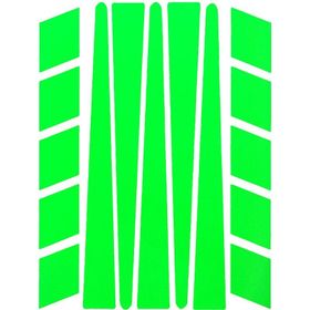 Çınar Extreme Şerit Şeklinde Floresan Yeşil Sticker