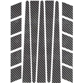 Çınar Extreme Şerit Şeklinde Gerçek Karbon Fiber Dokulu Sticker