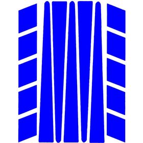 Çınar Extreme Şerit Şeklinde Reflektif Mavi Sticker