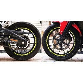 Çınar Extreme Tam Tur Floresan Sarı Supersport İç Jant Şeridi