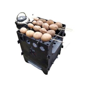 Çınar Extreme XL Ateş Kutusu Çok Yakıtlı Taşınabilir Katlanır Kamp Ocağı