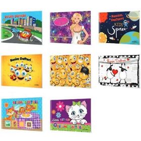 Çınar Spiralli 17x24 25 Yp Resim Defteri