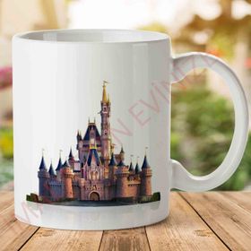 Cinderella Castle Png Baskılı Kupa Bardak