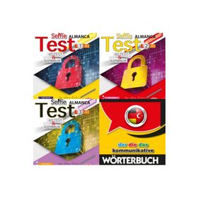 Çıpa Almanca A1 Seviye Selfie Test Soru Bankası Seti Toplam 3 Kitap