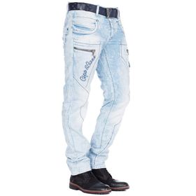 Cipo&Baxx CD272 Buz Mavisi Erkek Kot Pantolon