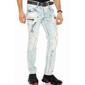 Cipo&Baxx CD272 Buz Mavisi Erkek Kot Pantolon