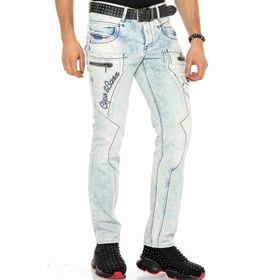 Cipo&Baxx CD272 Buz Mavisi Erkek Kot Pantolon